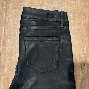 PAIGE Black Flare & Wide Leg Jeans
